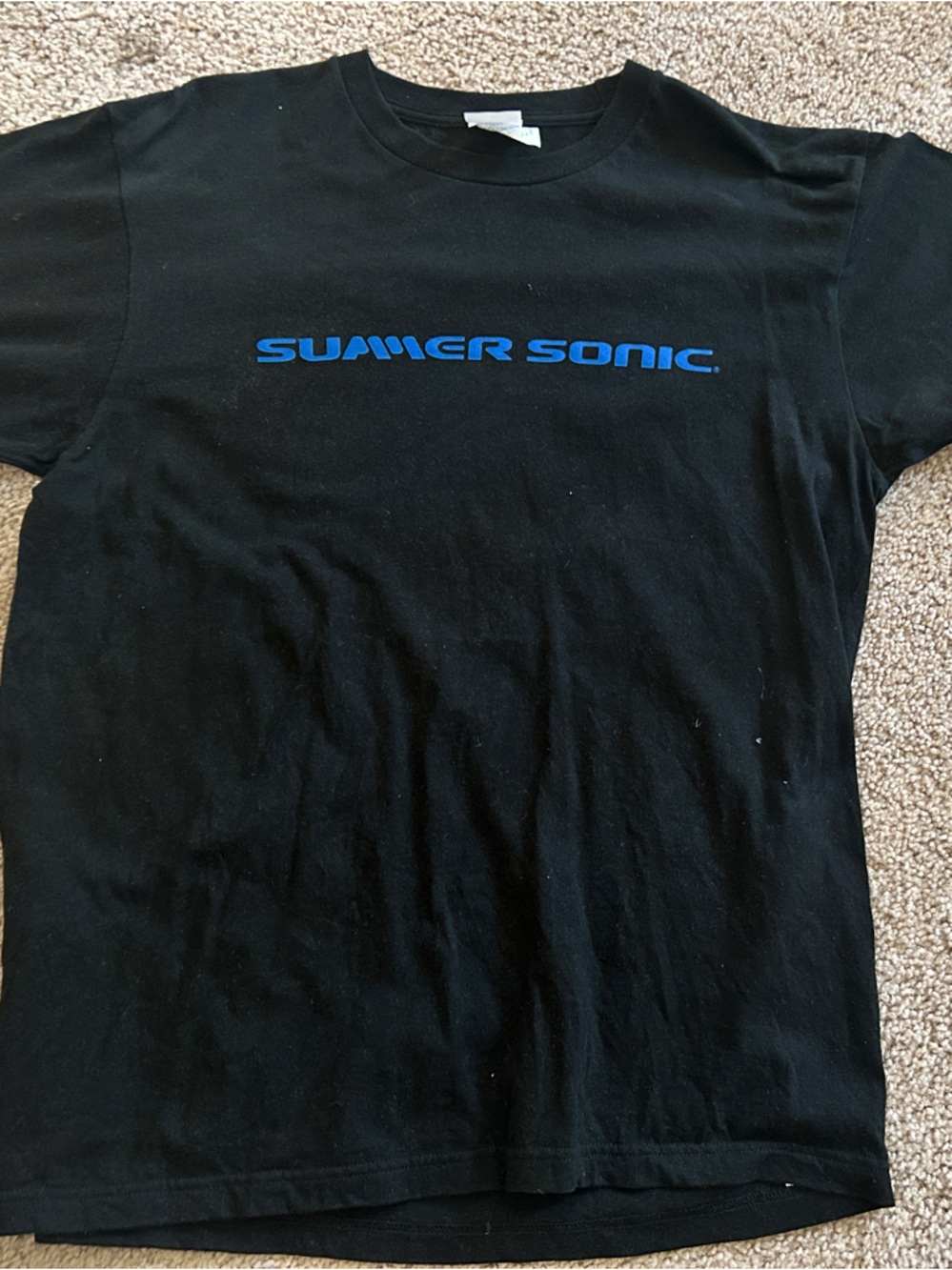 Black Summer Sonic 2024 Festival T‑Shirt